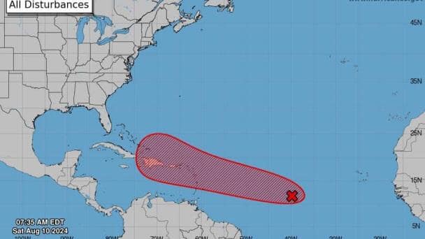 Onda tropical podría convertirse en depresión antes de acercarse a las Antillas Menores Onda tropical podría convertirse en depresión antes de acercarse a las Antillas Menores