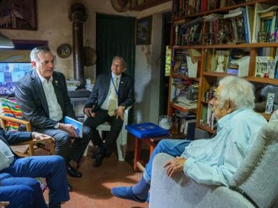 Abinader y Mujica. Presidente revela lo tratado en su visita Abinader y Mujica. Presidente revela lo tratado en su visita