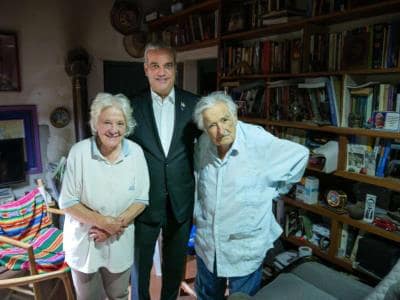 El encuentro político entre José Mujica y Luis Abinader El encuentro político entre José Mujica y Luis Abinader