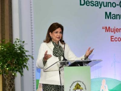 Raquel Peña expresa su deseo de ser presidenta Raquel Peña expresa su deseo de ser presidenta