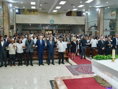 Fuerza del Pueblo realiza misa por las víctimas del Jet Set Fuerza del Pueblo realiza misa por las víctimas del Jet Set