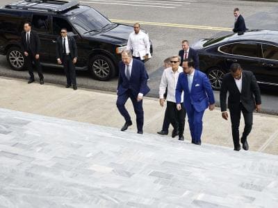 Canciller ruso parte a Moscú tras visita al presidente Abinader Canciller ruso parte a Moscú tras visita al presidente Abinader