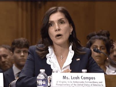 Organización rechaza declaraciones de Leah Campos sobre China Organización rechaza declaraciones de Leah Campos sobre China