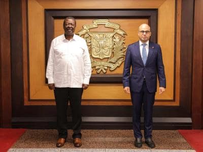 El canciller de Kenia visita República Dominicana El canciller de Kenia visita República Dominicana