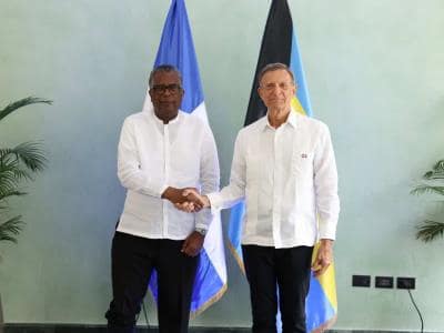 Cancilleres de RD y Bahamas sostienen reunión bilateral Cancilleres de RD y Bahamas sostienen reunión bilateral