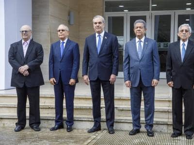 Los puntos de Abinader sobre diálogo del CES y crisis haitiana Los puntos de Abinader sobre diálogo del CES y crisis haitiana