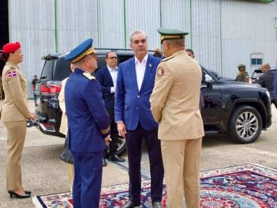 El presidente Abinader de regreso al país tras agenda internacional El presidente Abinader de regreso al país tras agenda internacional