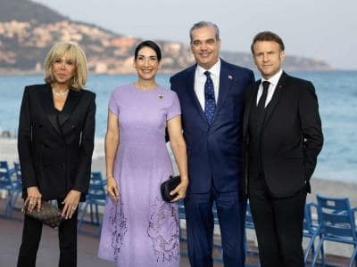 El presidente Luis Abinader comenzó su gira en Francia El presidente Luis Abinader comenzó su gira en Francia