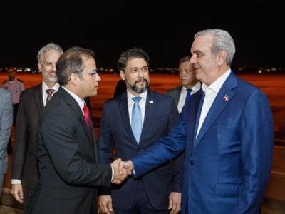 Abinader llega a Brasil en la última parte de su gira internacional Abinader llega a Brasil en la última parte de su gira internacional