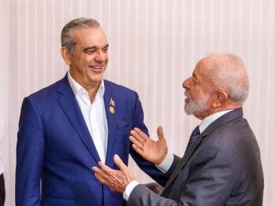 Abinader y Lula da Silva se reúnen y abordan la crisis en Haití Abinader y Lula da Silva se reúnen y abordan la crisis en Haití