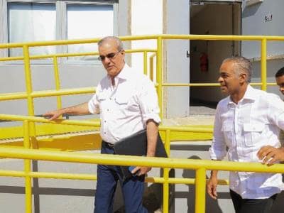 Presidente Abinader inspecciona Central Punta Catalina Presidente Abinader inspecciona Central Punta Catalina