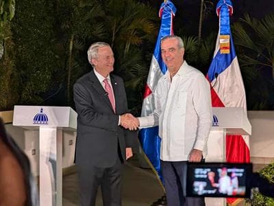 José Antonio Kast y Abinader se reúnen en Santiago José Antonio Kast y Abinader se reúnen en Santiago