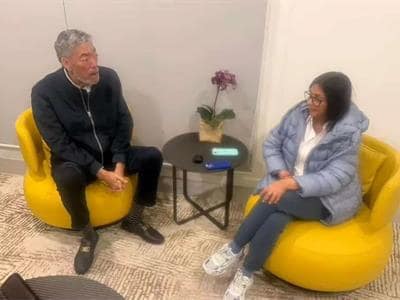 Miguel Mejía se reúne con Delcy Rodríguez Miguel Mejía se reúne con Delcy Rodríguez