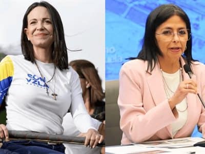 Quién dirigirá Venezuela: Delcy Rodríguez o María Corina Machado Quién dirigirá Venezuela: Delcy Rodríguez o María Corina Machado