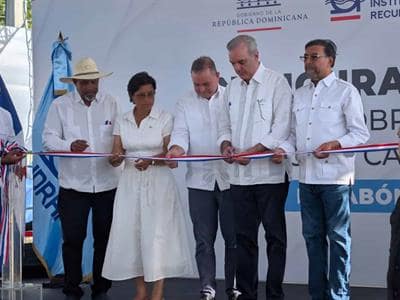 Abinader entrega obras hidráulicas en Dajabón Abinader entrega obras hidráulicas en Dajabón