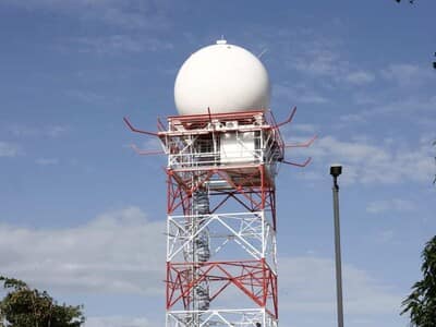Abinader deja en funcionamiento tercer radar meteorológico del país Abinader deja en funcionamiento tercer radar meteorológico del país