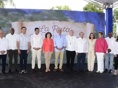 Abinader encabeza actividad cultural e histórica en La Isabela Abinader encabeza actividad cultural e histórica en La Isabela