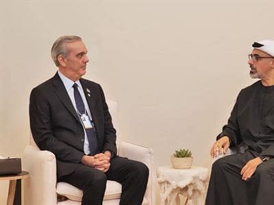 Luis Abinader se reúne con príncipe de Abu Dabi Luis Abinader se reúne con príncipe de Abu Dabi