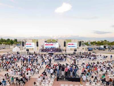 Inauguran anfiteatro y parque La Gaviota en Ciudad Juan Bosch Inauguran anfiteatro y parque La Gaviota en Ciudad Juan Bosch