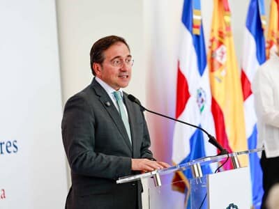 Canciller español aborda tensiones globales, Haití y relaciones con RD Canciller español aborda tensiones globales, Haití y relaciones con RD