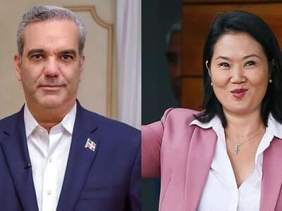 Luis Abinader felicita a Keiko Fujimori por su victoria en Perú Luis Abinader felicita a Keiko Fujimori por su victoria en Perú
