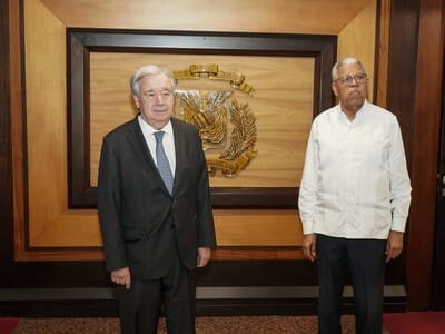 Secretario general de la ONU agradece a RD por apoyo a Haití Secretario general de la ONU agradece a RD por apoyo a Haití
