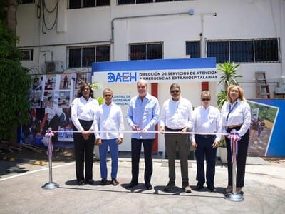Abinader inaugura el Centro de Entrenamiento y Simulación de la DAEH Abinader inaugura el Centro de Entrenamiento y Simulación de la DAEH